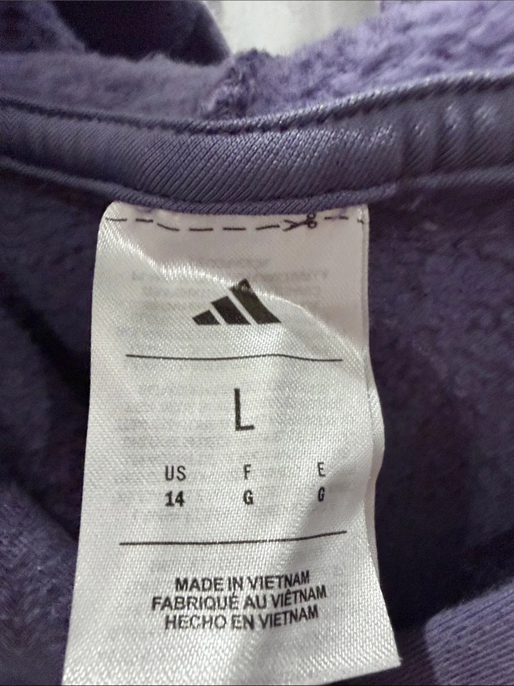 adidas Kids Lavender Hoodie & Jogger Set